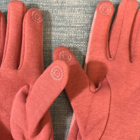 Pink Floral Tech Gloves Size S/M - Picture 4 of 6